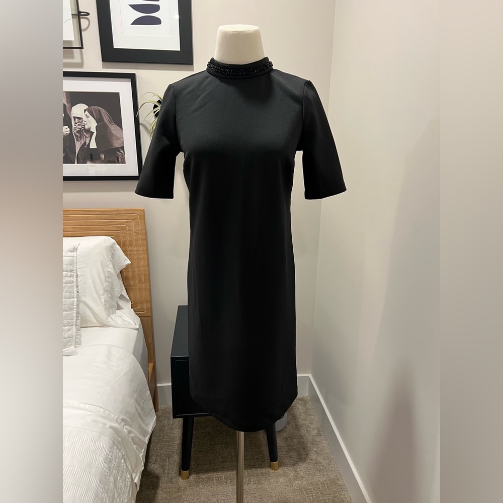 Marc New York (Andrew Marc) A-Line Dress, Black, SIZE: 2